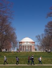Rotunda Students walking